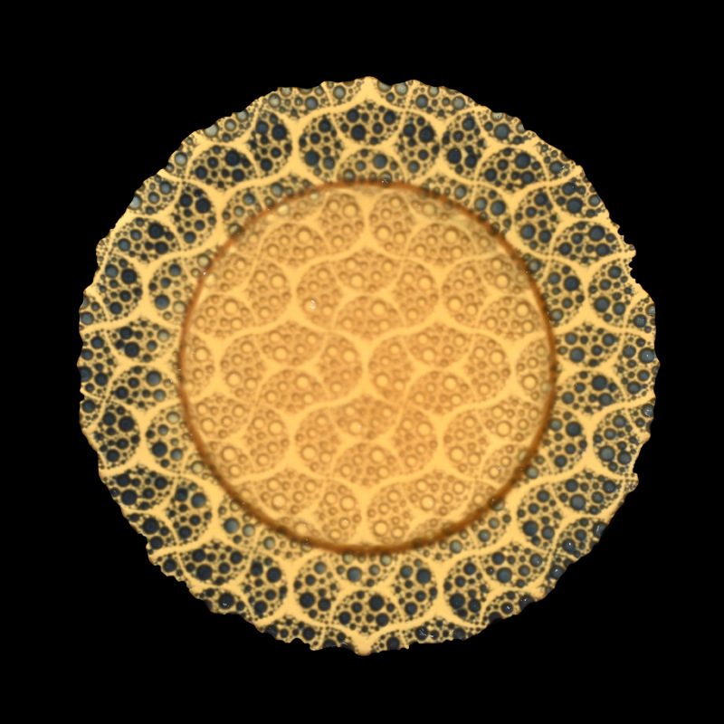 Wholesale Glass Charger Plate PZ-069 - Image 5